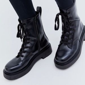H&M combat boots